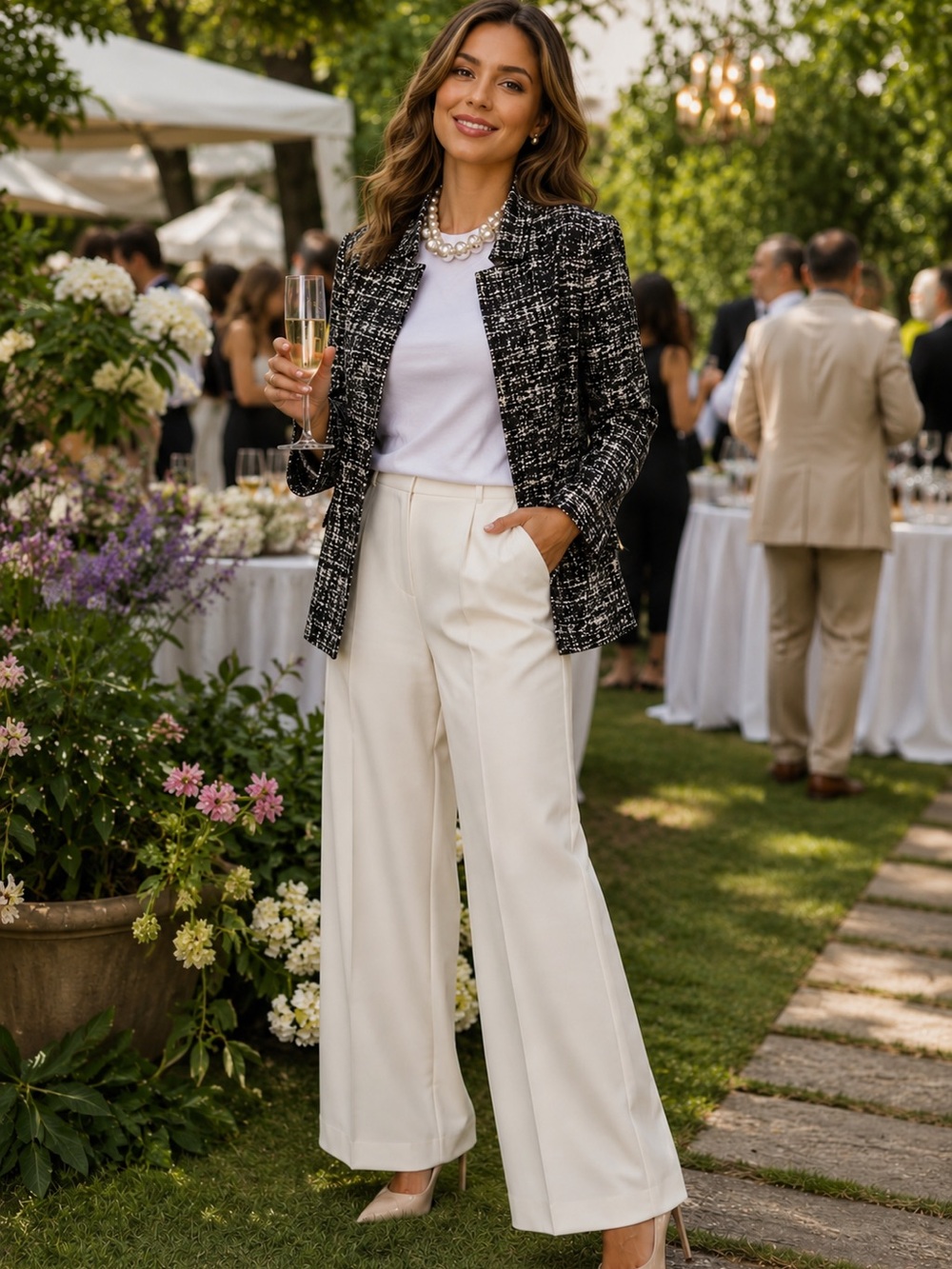 Amazing deal! 100% silk Lorraine Croft jacket with exquisite detail.